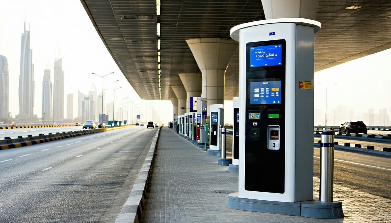 Convenient digital toll payment system in Dubai